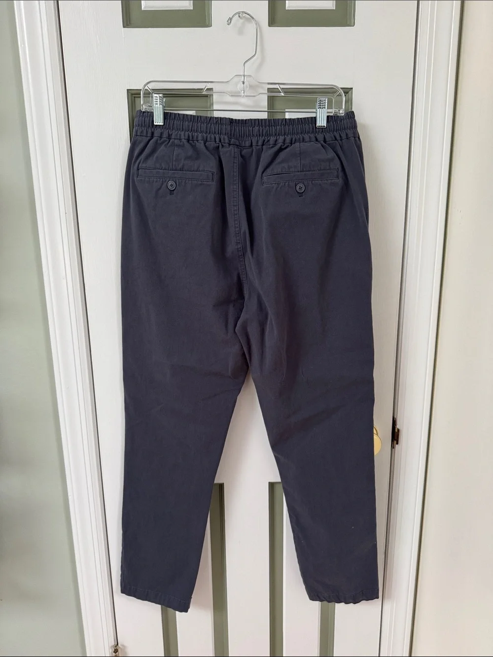 J. Crew Mens Navy Drawstring Joggers